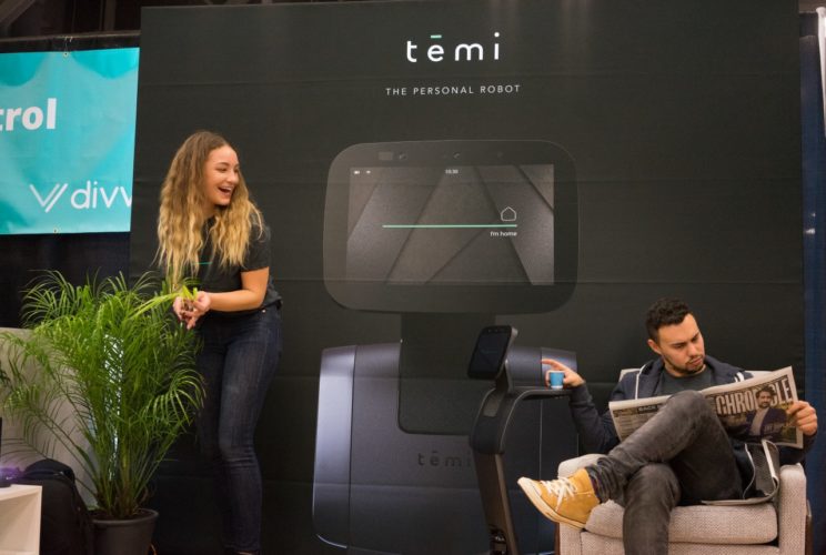 temi personal robot SXSW morning